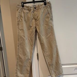 Abercrombie & Fitch Tan Chinos Classic Style